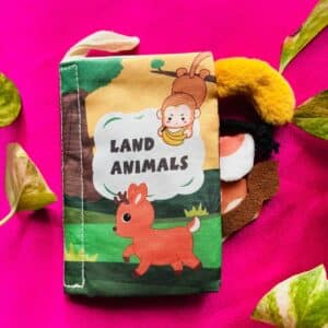 Land Animals: Cloth Book (Brand New Book)