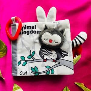 Animal Kingdom: Cloth Book with Touch and Feel Elements and Sound (Brand New Book)