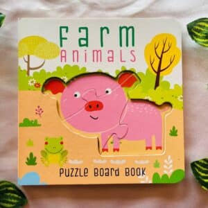 Farm Animals: Puzzle Board Book (Brand New Book)