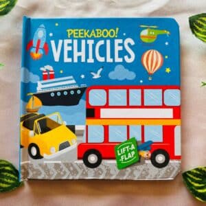 Peekaboo! Vehicles: Lift-a-Flap Board Book (Brand New Book)