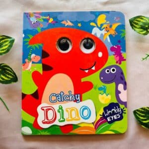 Catchy Dino: Board Book With Wobbly Eyes (Brand New Book)