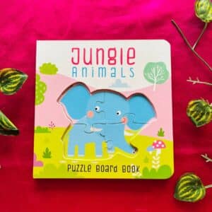 Jungle Animals: Puzzle Board Book (Brand New Book)