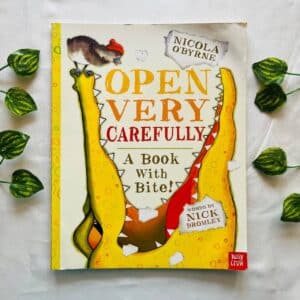 Open Very Carefully A Book With Bite! Picture Story Book