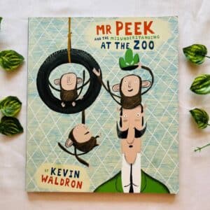 Mr. Peek And Thr Misunderstanding At The Zoo: Picture Story Book