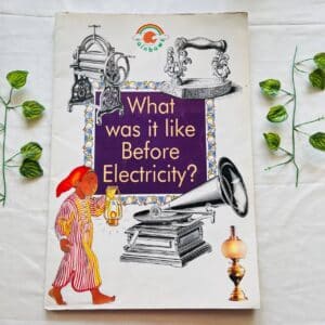 What Was It Like Before Electricity? Giant Sized Floor Book
