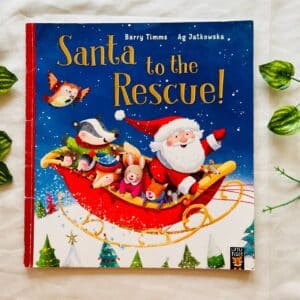 Santa To The Rescue! Picture Story Book
