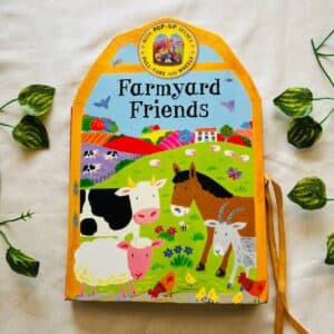 Farmyard Friends: Pop-Up Carousel Book With Pull-Tab and Wheels