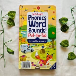 Let's Learn Phonics Word Sounds! Pull-the-Tab Board Book