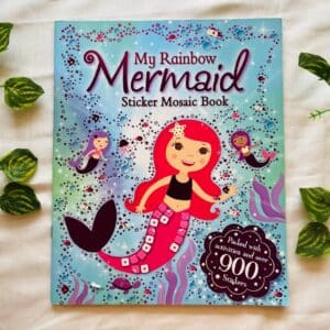 My Rainbow Mermaid Sticker Mosaic Book