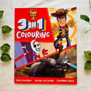 Disney Pixar Story 4: 3 in 1 Colouring