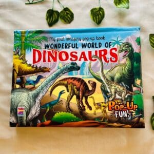 Wonderful World of Dinosaurs: Pop-Up Board Book (Brand New Book)