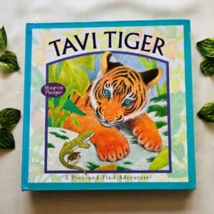 Tavi Tiger Large pop-up Book
