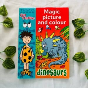 Magic Picture And Colour Dinosaur