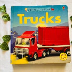 Usborne Lift and Look Trucks: Board Book