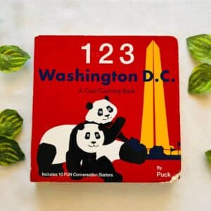 123 Washington DC: Board Book