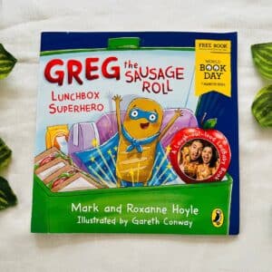 Greg the Sausage Roll Lunchbox Superhero