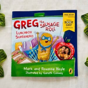 Greg the Sausage Roll Lunchbox Superhero