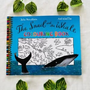 The Snail and the Whale Colouring Book By Julia Donaldson