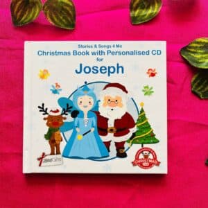 Christmas Book With Personalised CD For Joseph