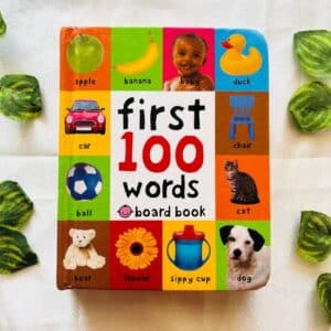 First 100 Words Board Book
