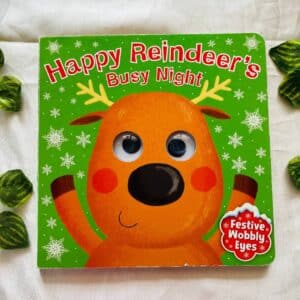 Happy Reindeer's Busy Night: Board Book