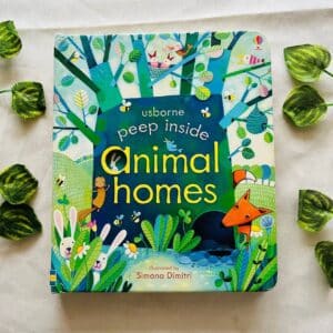 Usborne Peep Inside Animal Homes Flap Board Book