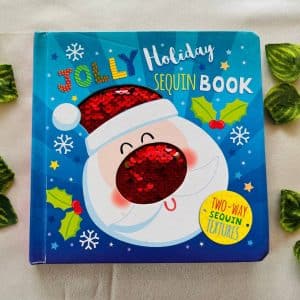 Jolly Holiday Sequin Board Book