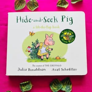 Hide and Seek Pig by Julia Donaldson: A Lift-the-Flap Board Book