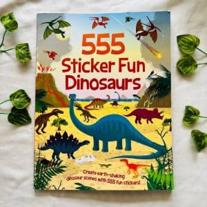 555 Sticker Fun Dinosaurs