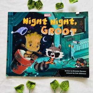 Marvel Night Night Groot Picture Story Book