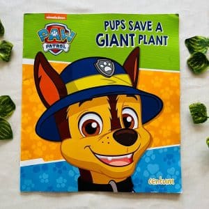 Pups Save a Giant Plant Picture Story Book