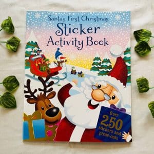 Santa's First Christmas Sticker Activity Book
