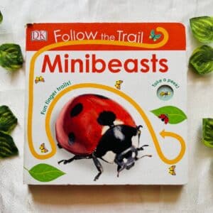 Follow The Trail Minibeasts: Board Book