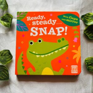 Ready, Steady Snap! Board Book with Flaps and Mirror
