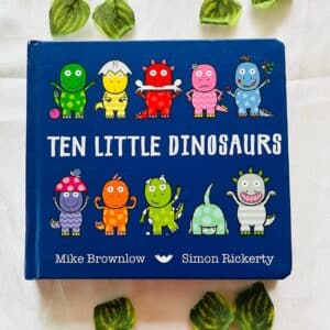Ten Little Dinosaurs: Board Book