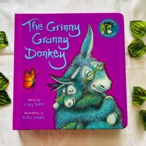 The Grinny Granny Donkey: Board Book