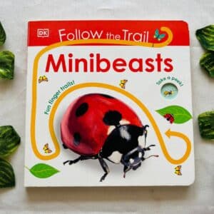 Follow The Trail Minibeasts: Board Book