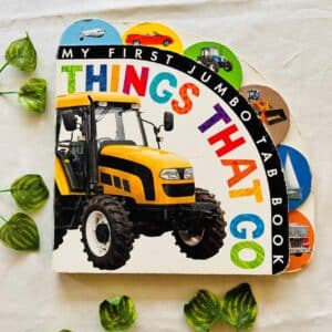 My First Jumbo Tab Book:Things That Go Board Book