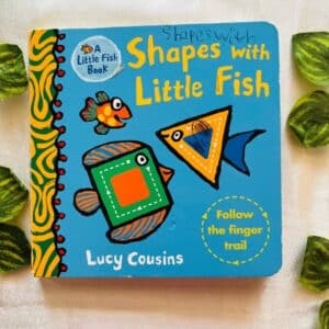 Shapes With Little Fish: Board Book (Scribblings on coverpage and First page)