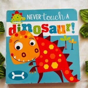 Never Touch A Dinosaur! Board Book
