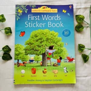 Usborne Farmyard Tales: First Words Sticker Book
