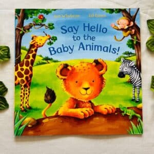 Say Hello To The Baby Animals! Picture Story Book