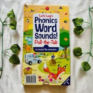Let's Learn Phonics Word Sounds! Pull-the-Tab Board Book