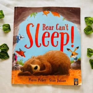 Bear Can't Sleep! Picture Story Book