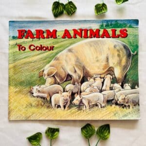 Farm Animals To Colour