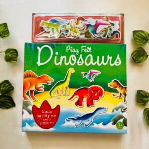 Play Felt Dinosaur: Board Book