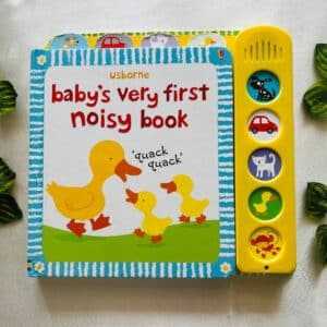 Usborne: Baby's Very First Noisy Sound Book