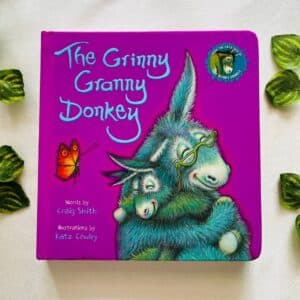 The Grinny Granny Donkey: Board Book
