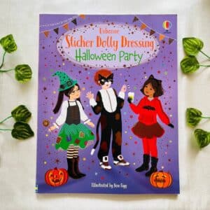 Usborne Sticker Dolly Dressing Halloween Party