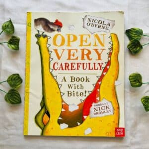 Open Very Carefully A Book With Bite! Picture Story Book